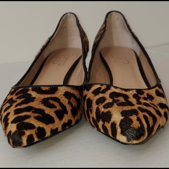 franco sarto leopard print shoes